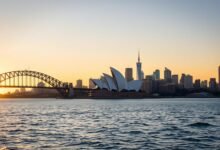 Pyrmont Bridge ,Anzac Bridge