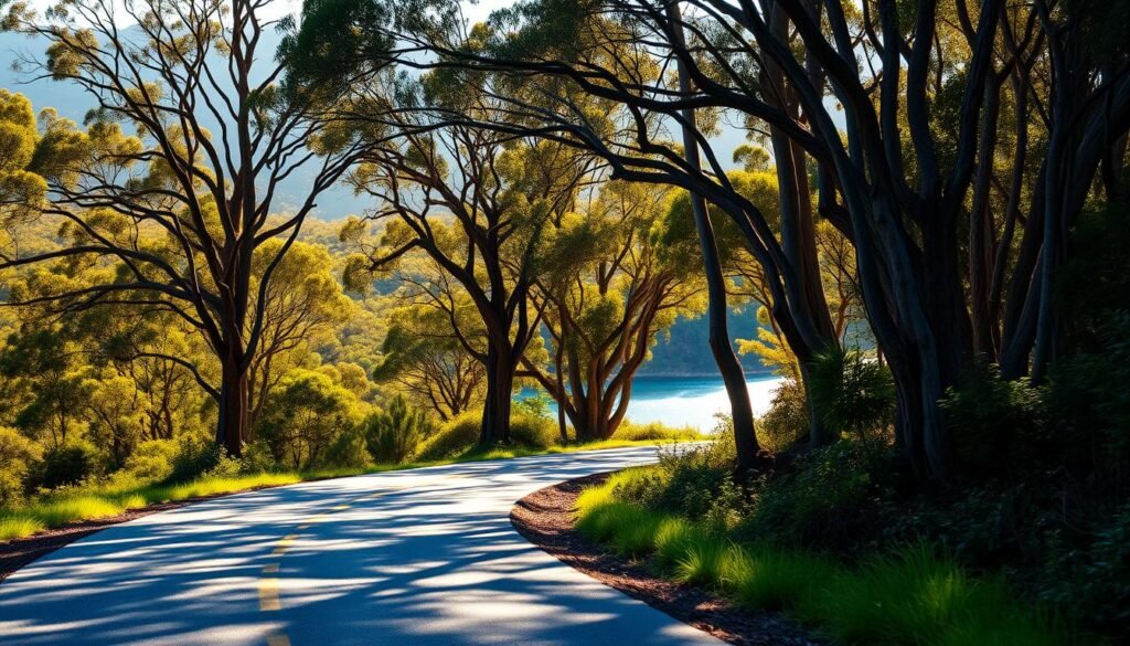 Scenic McCarrs Creek Road Drive