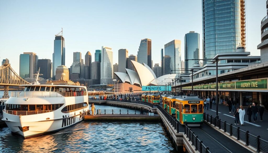Sydney Darling Harbour Transportation