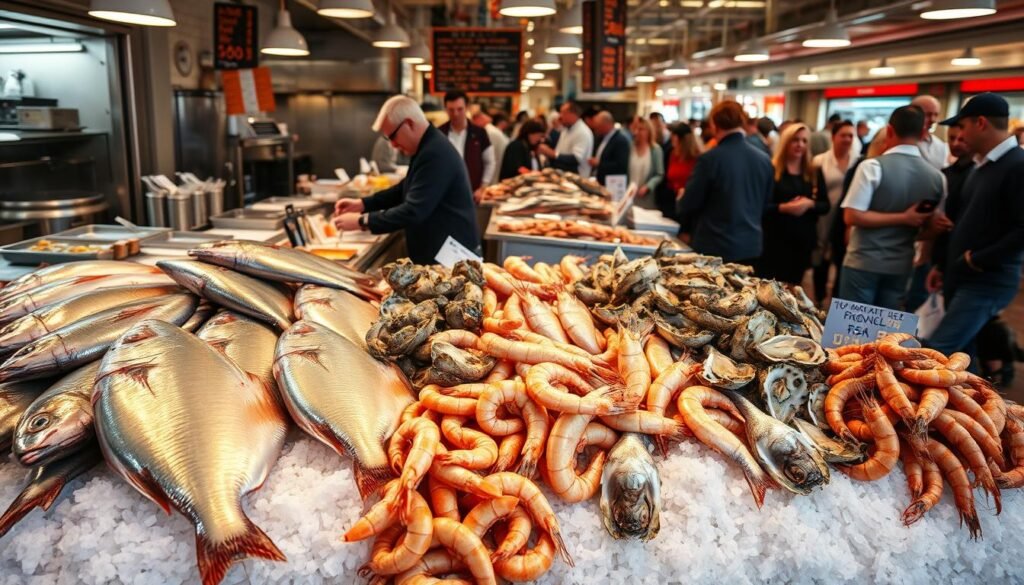 Sydney Fish Market seafood