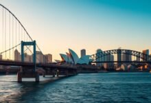 Sydney bridges,Landmarks,sydney attractions,Why is Anzac Bridge important