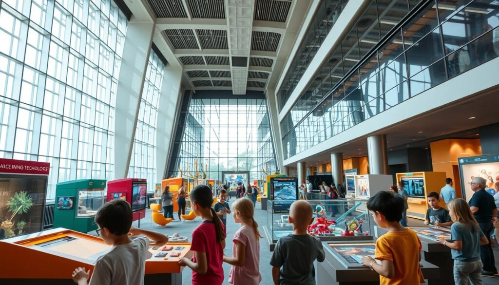 The Powerhouse Museum interactive exhibits